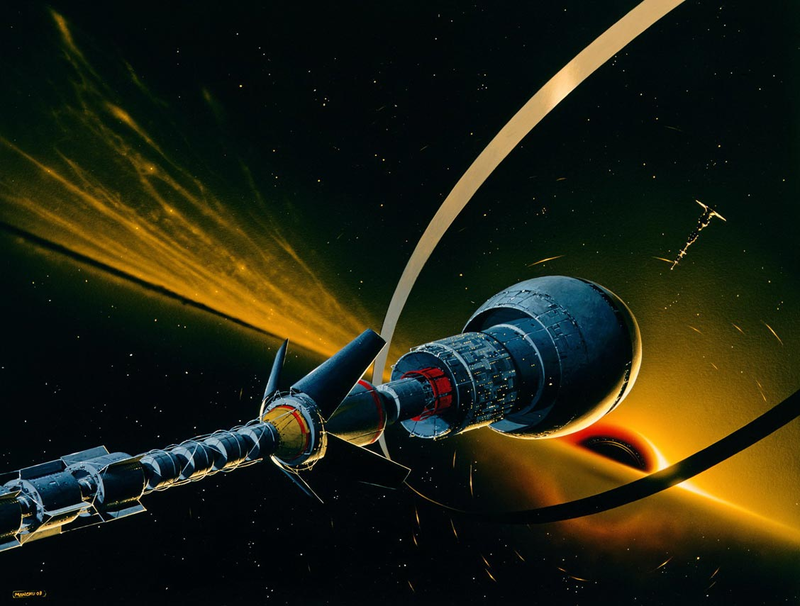 Illustration for article titled Classic sci-fi spaceships make me nostalgic for a future that never was